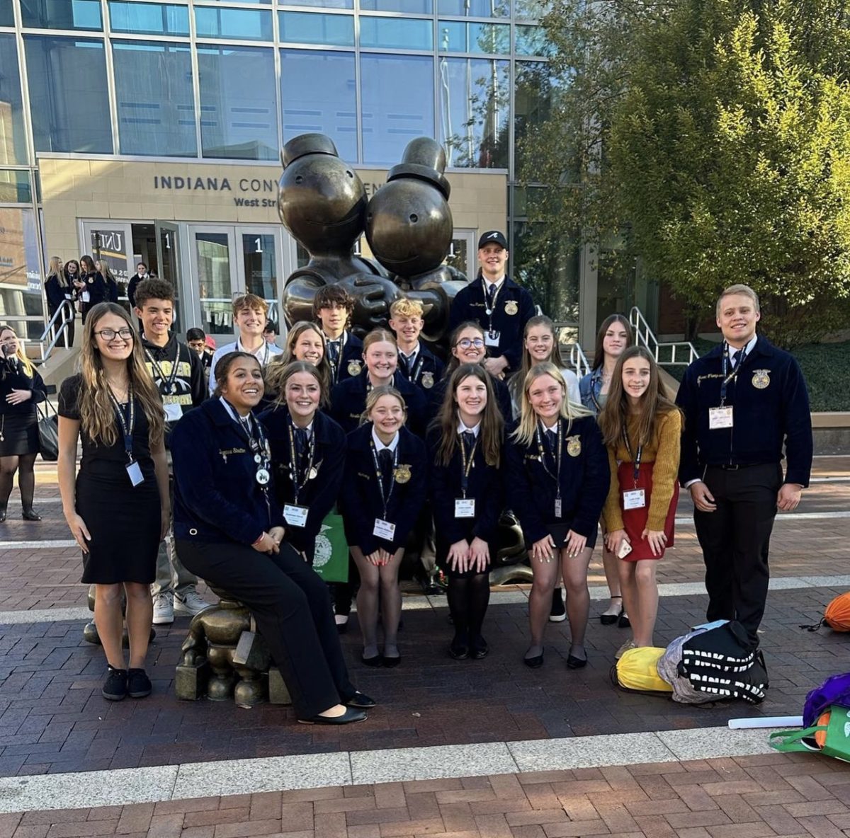LHS+Students+attend+FFA+Convention